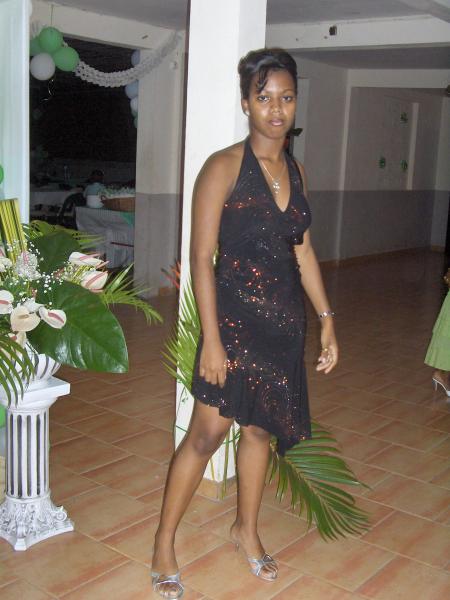 moi en mode soirée